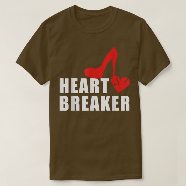 Funny Heart Breaker Kärlek Relationship Boykompis  T Shirt (Design framsida)
