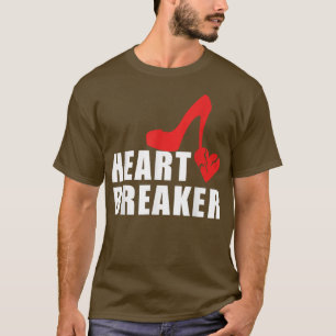 Funny Heart Breaker Kärlek Relationship Boykompis T Shirt