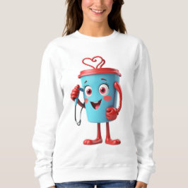 Funny Heart Coffee Sweatshirt T Shirt