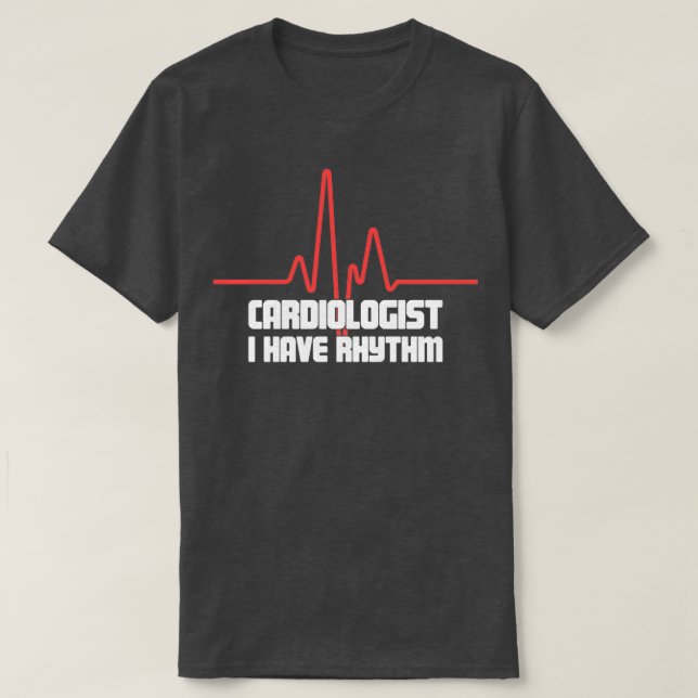 Funny Heart Doktor Cardiolog 1 T Shirt (Design framsida)