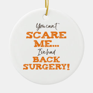 Funny Heart Surgery Recovery "Skräm" Julgransprydnad Keramik