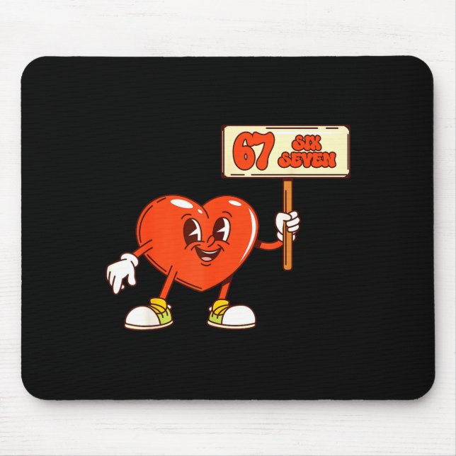 Funny Hearts 67 Valentine Six Seven Meme Gen Alpha Musmatta (Framsidan)