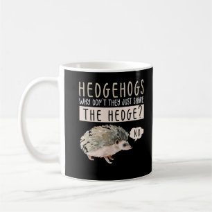 Funny Hedgehog Animal Humor Kaffemugg