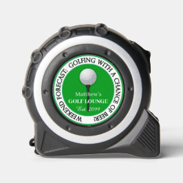 Funny Helg Golf Lounge Tape Measure