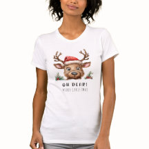 FUNNY Helgdag Reindeer jul T-Shirt