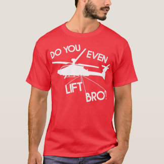 Funny Helicopter Pilot Gift T Shirt
