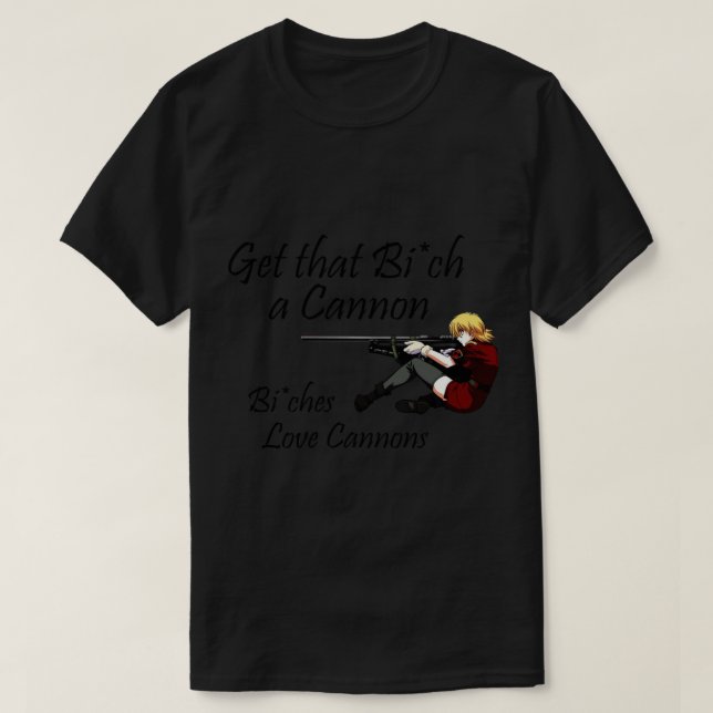Funny Hellsing Quote .png T Shirt (Design framsida)