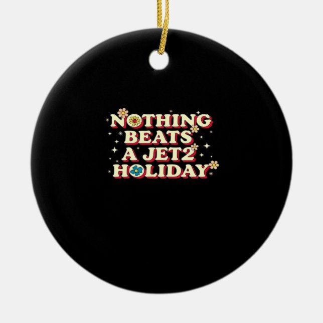 Funny Help  Julgransprydnad Keramik (Framsidan)