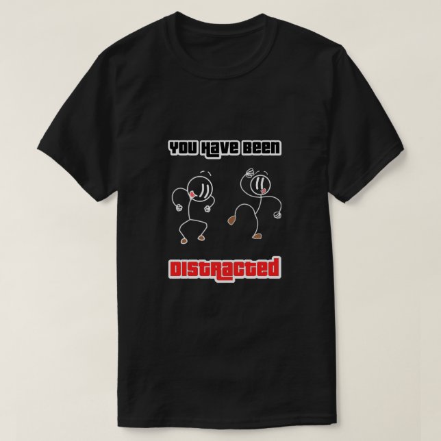 Funny Henry Stickmin Distraction Dance T Shirt (Design framsida)