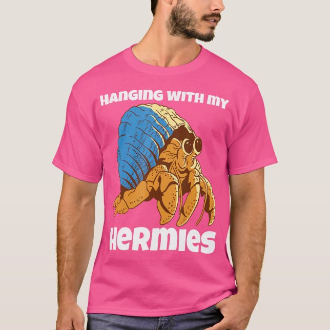 Funny Hermit Crab T Shirt (Framsida)