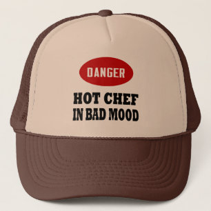Funny Hett Chef Truckerkeps