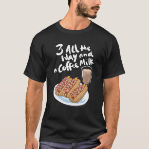 Funny Hett Weiner T Shirt Coffee Mjölk Rhode isla
