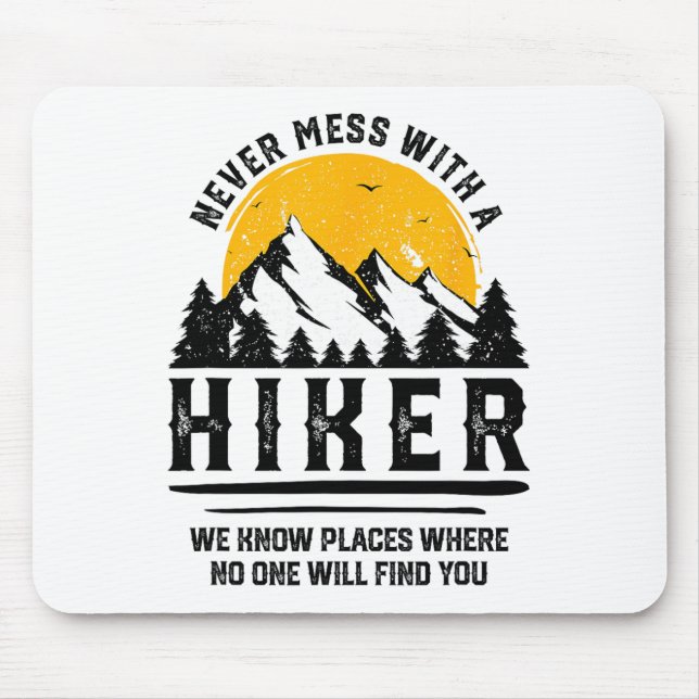 Funny Hiker Gift Hiking Lover Outdoor Quote  Musmatta (Framsidan)