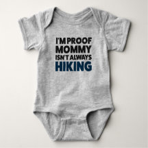 Funny Hiking Jersey Bodykostym för Baby