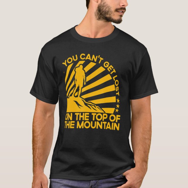 Funny Hiking Meme Pun Quote Say Wanderlust Funn T Shirt (Framsida)