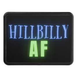 Funny Hillbilly AF Neon Dragkroksskydd