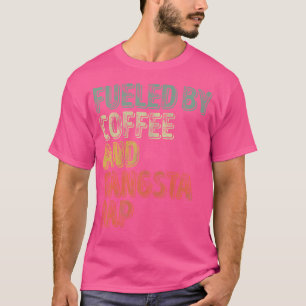 Funny Hip hop Music Shirt som drivs av kaffe och g T