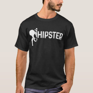 Funny Hippie Hipster Hip Replacement kirurgi T Shirt