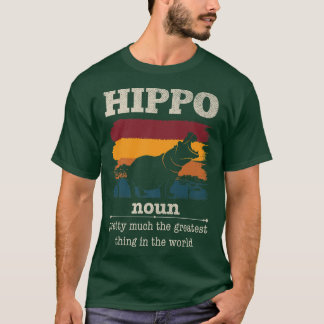 Funny Hippo Definition Coola Hippo Animals Humor H T Shirt