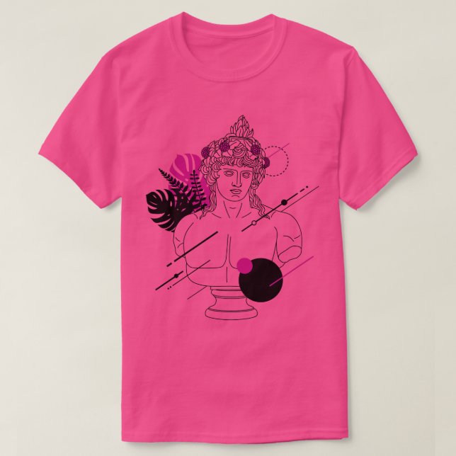 Funny Hipster Grekiska Gud Dionysus Roman God Bacc T Shirt (Design framsida)