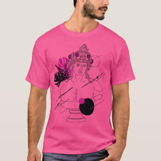 Funny Hipster Grekiska Gud Dionysus Roman God Bacc T Shirt