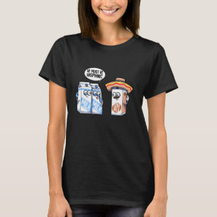 Funny Hispanic Soy Mjölk Vegan Foodie Joke Gag Dai T Shirt