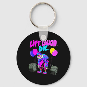 Funny Hiss Laugh Die Gym Weightlift Bodybuild din Nyckelring