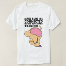 "Funny hjärna med frånkopplad tråd - Tänka före