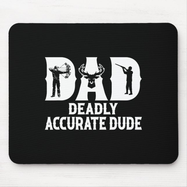 Funny Hjort Hunting Pappa Deadly Exurate Coola F Musmatta (Framsidan)