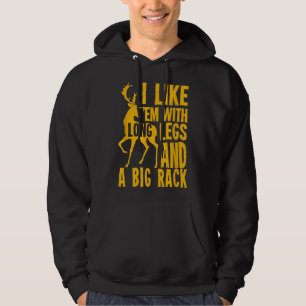 Funny Hjort Hunting Quote Gift for Hunters Hoodie