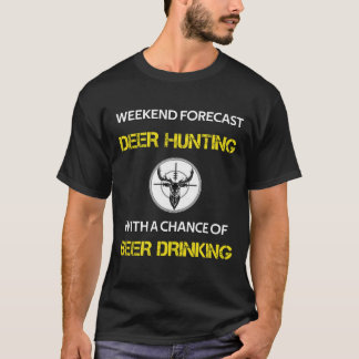 Funny Hjort Hunting T Shirt
