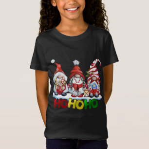 Funny Ho-Ho Gnomes God jul Family Matching T Shirt