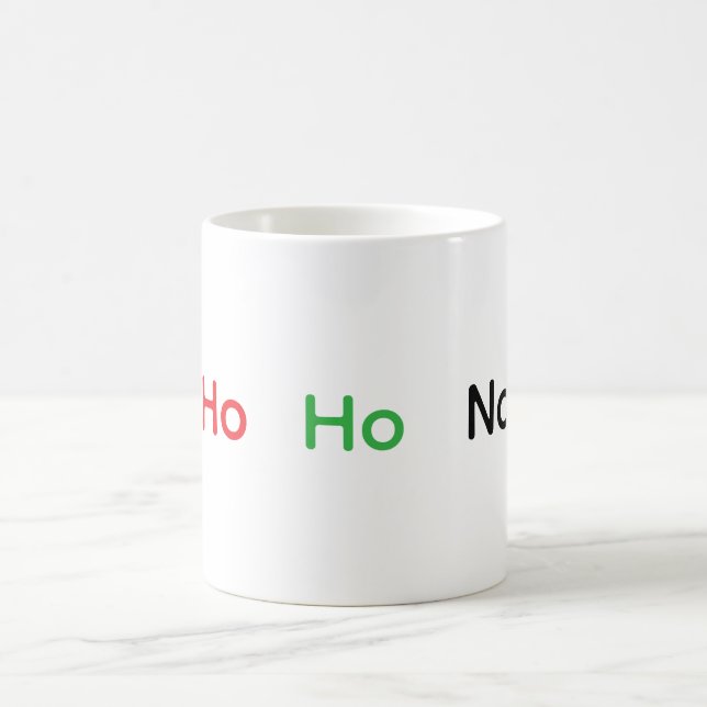 Funny Ho Ho No  Kaffemugg (Center)