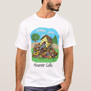 Funny Hoarder Collie Hund älskare-gåva T Shirt