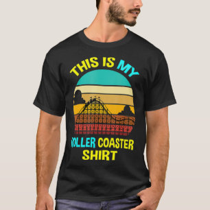 Funny Hobby My Roller Underlägg Gifts Rollercoaste T Shirt