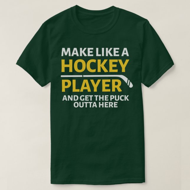 FUNNY HOCKEY 3 T SHIRT (Design framsida)