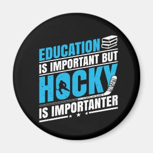 Funny Hockey är Importanter Magnet
