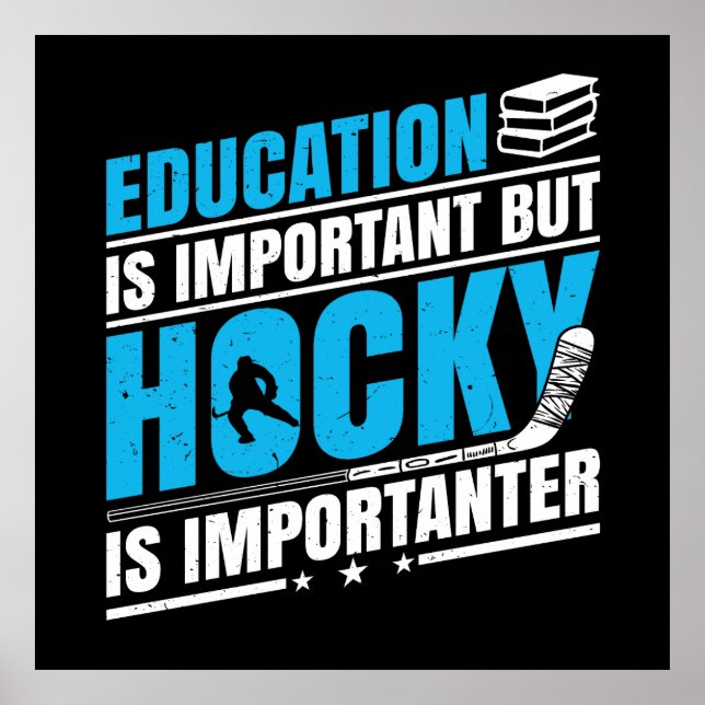Funny Hockey är Importanter Poster (Framsidan)