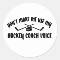 Funny Hockey Coach