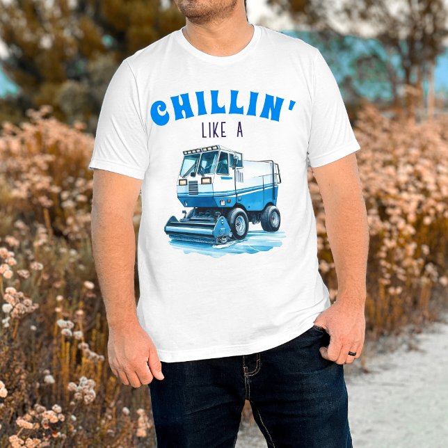Funny Hockey Fläkt Chillin Som en isurfaker T Shirt (Skapare uppladdad)
