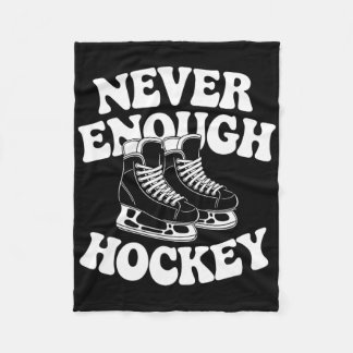 Funny Hockey Lover Men Women Boys Or Girls Hockey  Fleecefilt