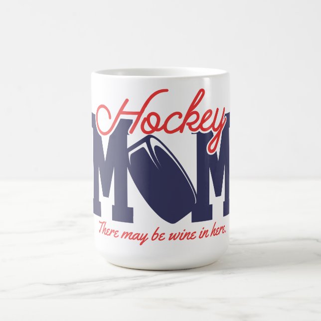 Funny Hockey Mamma Kaffemugg (Center)