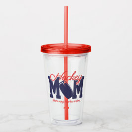 Funny Hockey Mamma Take Away Mugg