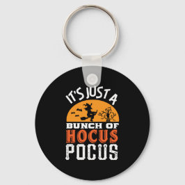 Funny Hocus Pocus Witches Vintage Retro Halloween Nyckelring