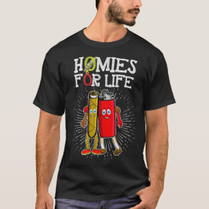 Funny Homies for Life Ogräs T Shirt