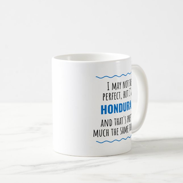 Funny Honduran Honduras Gift Idea Mugg (Framsida höger)