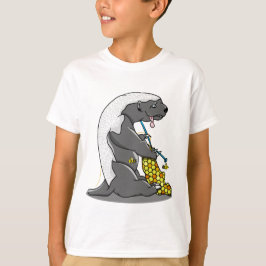 Funny honey badger t shirt