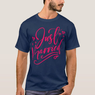 Funny Honeymoon Par Ny gifta Bride Groom N T Shirt