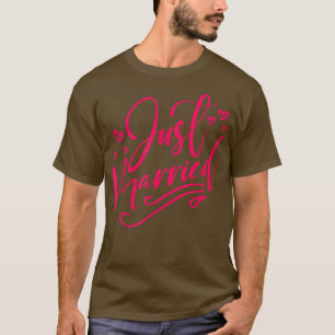 Funny Honeymoon Par Ny gifta Bride Groom N T Shirt