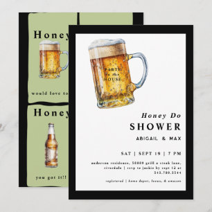 Funny Honung Do Par Bröllop Inbjudningar